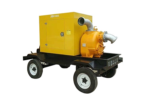 拖車式大流量應(yīng)急移動排水泵站350m³/h
