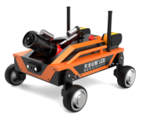 隨車速攻機(jī)器人便攜式電動輪式四驅(qū)滅火機(jī)器人(第3代，輪式）