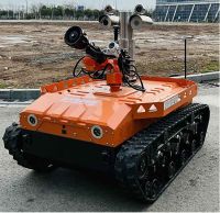 防爆消防滅火偵察機(jī)器人【重型超級(jí)動(dòng)力】 (第10代，360°固定云臺(tái)+語音控制）