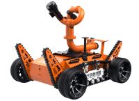 全地形消防滅火機(jī)器人【輪式履帶擺臂】 (第1代，升降云臺(tái)及氣體二合一探測(cè)裝置+語(yǔ)音控制